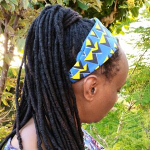 St Lucia Flag Headband